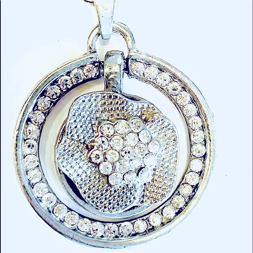 Ginger snap extra long chain necklace.